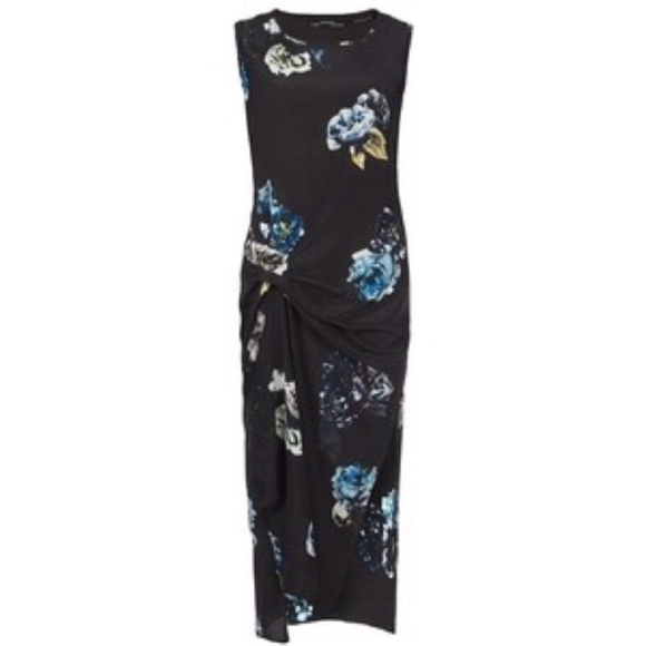 All Saints Dresses & Skirts - All Saints Riviera Peony Silk Dress 6 US